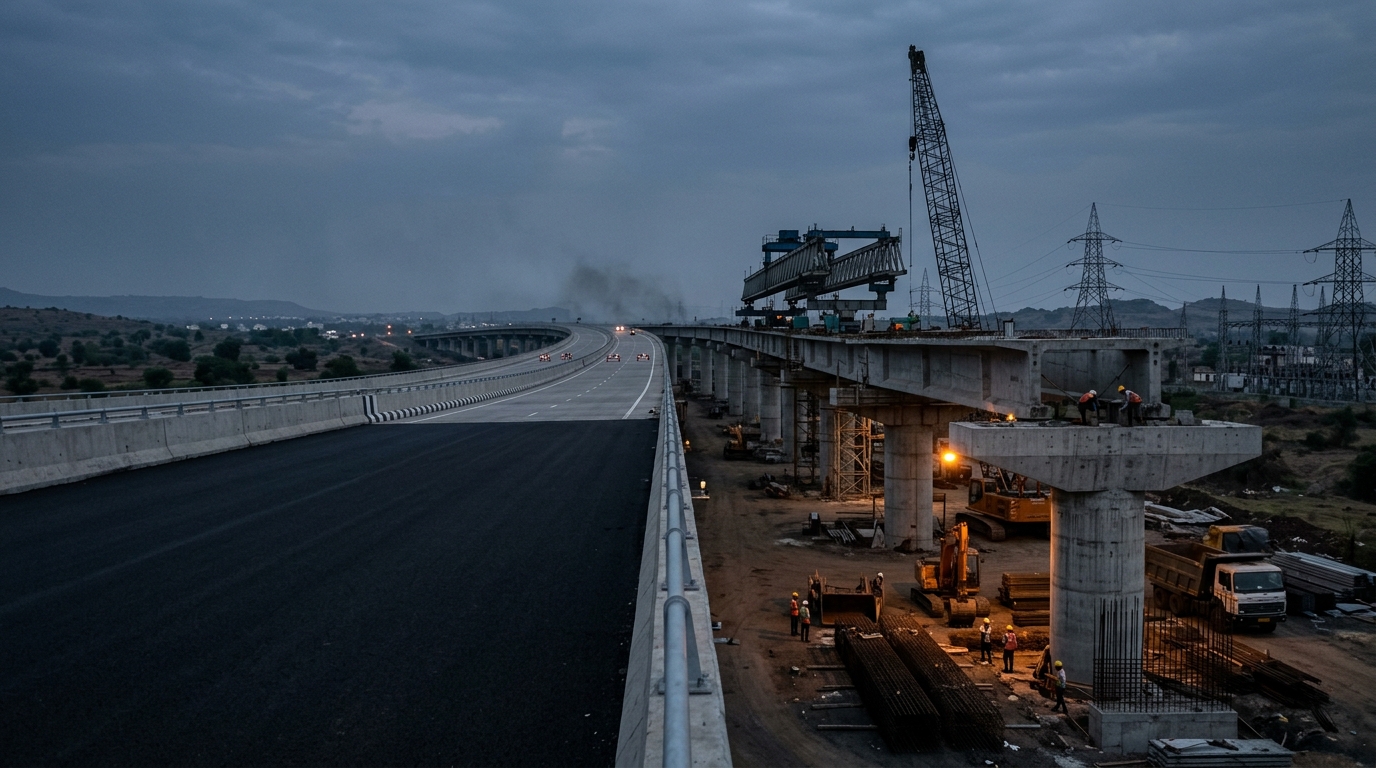 Active Indian Highway, Viaduct and Power Transmission Infrastructure Construction Project